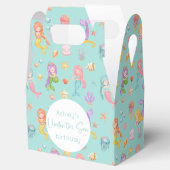 Mermaid Birthday Geschenkschachtel (Geöffnet)