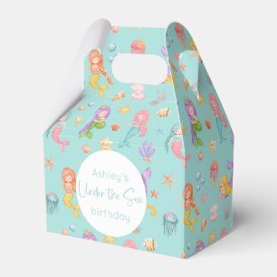Mermaid Birthday Geschenkschachtel