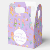 Mermaid Birthday Geschenkschachtel (Geöffnet)