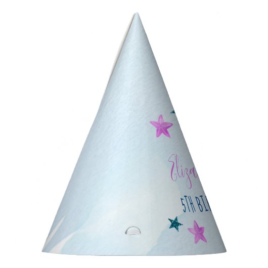 Mermaid Birthday Paper Party Hats Partyhütchen (Links)
