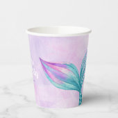 Mermaid Birthday Pappbecher (Links)