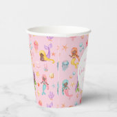 Mermaid Birthday Pappbecher (Rechts)