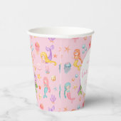 Mermaid Birthday Pappbecher (Rechts)