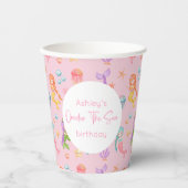 Mermaid Birthday Pappbecher (Vorderseite)