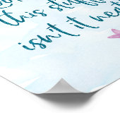 Mermaid Birthday Party Dekorationen Unterschrift (Ecke)