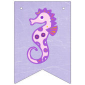 Mermaid Birthday Party Garland Flags Wimpelkette (Zweite Fahne)