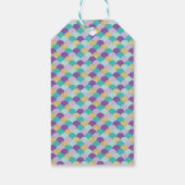 Mermaid Birthday Party Geschenk Liebesmarken Geschenkanhänger (Rückseite)