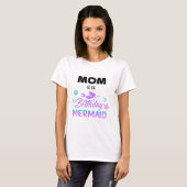 Mermaid Birthday Party Mama T-Shirt (Vorne ganz)