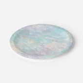 Mermaid Birthday Party Pappteller (Schrägansicht)