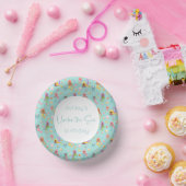 Mermaid Birthday Party Pappteller (Party)