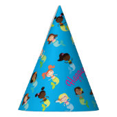 Mermaid Birthday Party Partyhütchen (Links)