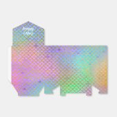 Mermaid Birthday Party Personalisiert Bright Paste Geschenkschachtel (Ungefaltet)
