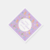 Mermaid Birthday Party Serviette (Ecke)