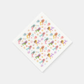 Mermaid Birthday Party Serviette (Ecke)
