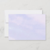 Mermaid Birthday Party Under Sea - Danke (Rückseite)