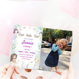 Mermaid Birthday Party under Sea Party Einladung