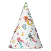 Mermaid Birthday Partyhütchen (Links)