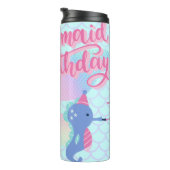 Mermaid Birthday Thermal tumbler Thermosbecher (Nach rechts gedreht)
