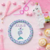 Mermaid Birthday Under Sea Party Pappteller (Party)