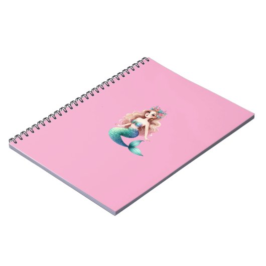 Mermaid Bloc Note Notizblock (Linke Seite)