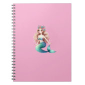 Mermaid Bloc Note Notizblock (Vorderseite)