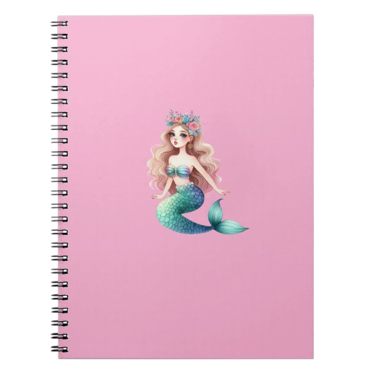 Mermaid Bloc Note Notizblock (Vorderseite)