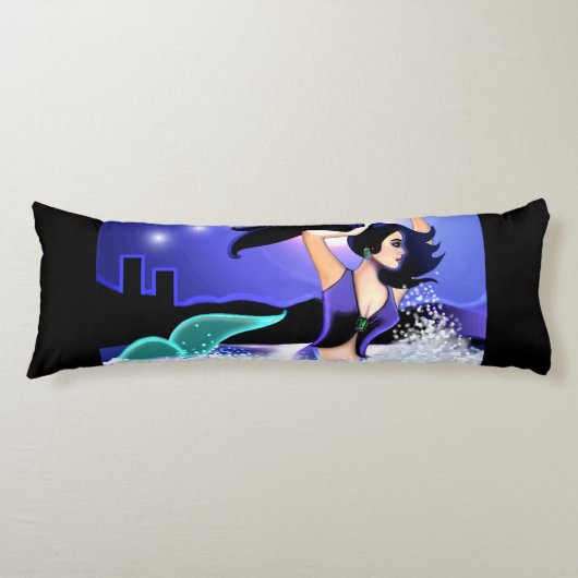 Mermaid Body Pillow Seitenschläferkissen (Vorderseite)