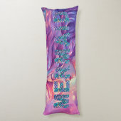 Mermaid Body Pillow Seitenschläferkissen (Rückseite (Vertikal))
