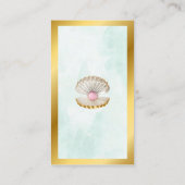 Mermaid Book Request Muscheln American Begleitkarte (Rückseite)