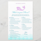 Mermaid Brautparty Game - Was ist in deinem Handy? (Vorderseite)