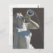 Mermaid-Brunnen, Kansas City Plaza Postkarte (Vorne/Hinten)