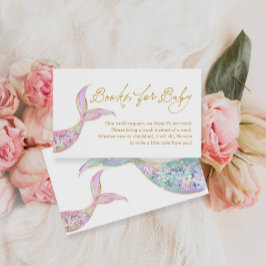 Mermaid Buchanfragekarte Begleitkarte