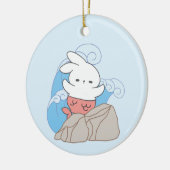 Mermaid Bunny Adventures Ein Abstecher in den Somm Keramik Ornament (Links)