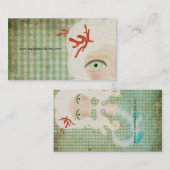 Mermaid Business Card Visitenkarte (Vorne/Hinten)