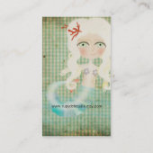 Mermaid Business Card Visitenkarte (Rückseite)