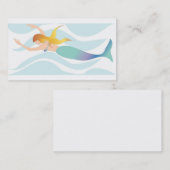 Mermaid Business Cards Visitenkarte (Vorne/Hinten)