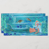 Mermaid Calypso art von Renee Lavoie (Vorne/Hinten)