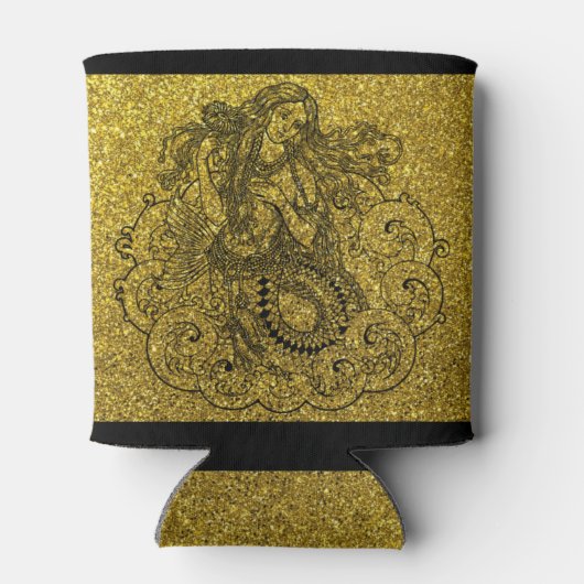 Mermaid Can Cooler Dosenkühler (Rückseite)