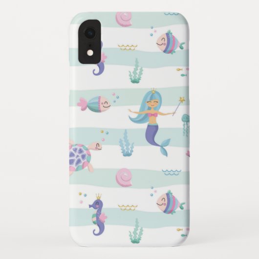 Mermaid Case-Mate iPhone Hülle (Rückseite)