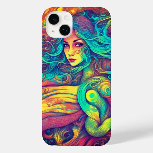 Mermaid Case-Mate iPhone Hülle (Rückseite)