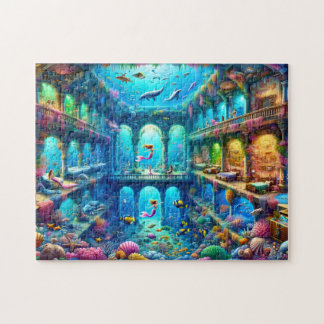 Mermaid Castle Enchanting Underwater Kingdom Puzzle