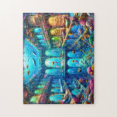 Mermaid Castle Enchanting Underwater Kingdom Puzzle (Vertikal)