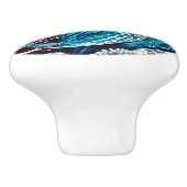 Mermaid ceramic drawer knobs keramikknauf (Seitenansicht)