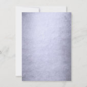 Mermaid Chic | Lila Dusche aus Dusty Lavender Einladung (Rückseite)