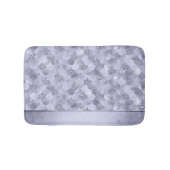 Mermaid Chic Scales | Dusty Lavender Lila Luster Badematte (Vorderseite)