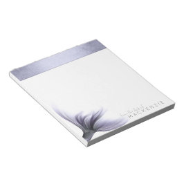 Mermaid Chic Schwanz | Dusty Lavender Lila Custom Notizblock