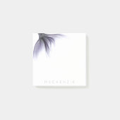 Mermaid Chic Schwanz | Dusty Lavender Lila Custom Post-it Klebezettel (Vorderseite)