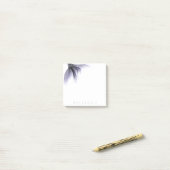 Mermaid Chic Schwanz | Dusty Lavender Lila Custom Post-it Klebezettel (Auf Schreibtisch)