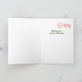 Mermaid Christmas Card Feiertagskarte (Innenseite)