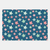 Mermaid Christmas Geschenkpapier Set (Vorderseite 3)